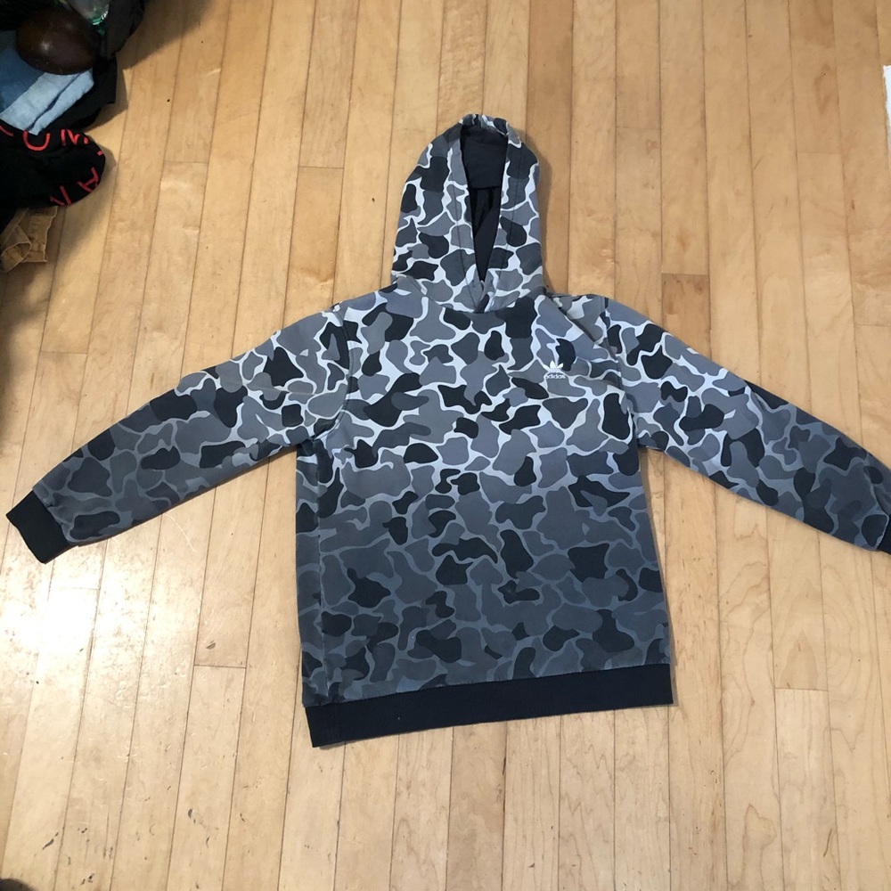 Camo adidas hoodie